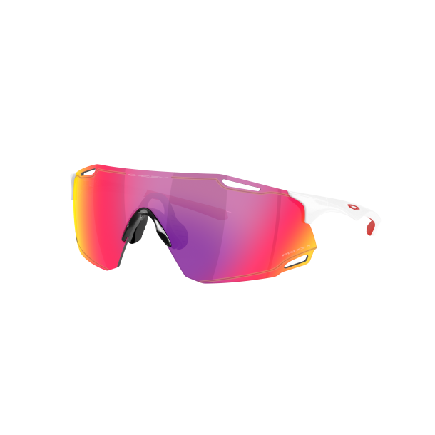 Oakley Cybr Dyno Polished White Prizm Road