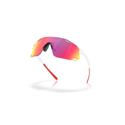 Oakley Cybr Dyno Polished White Prizm Road