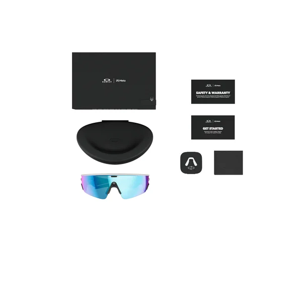 Oakley Meta Vanguard Prizm Sapphire Gloss white