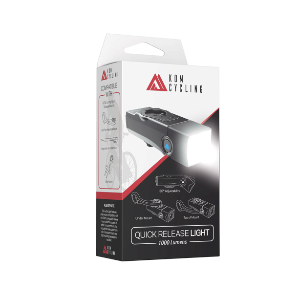KOM Cycling Quick Release Light 1000