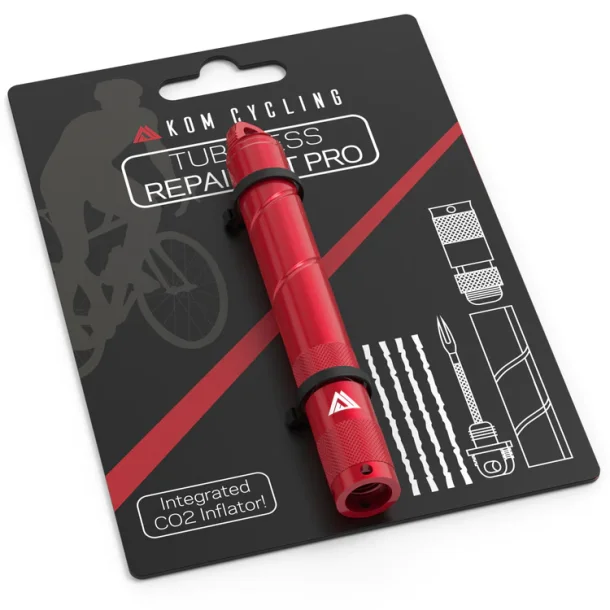 KOM CYCLING Tire Repair Tool PRO (RED)