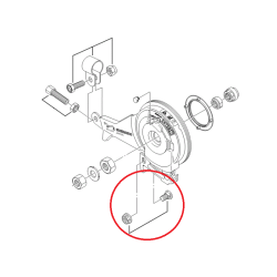 Shimano Sp�ndebolt og m�trik til inderkabel BR-IM31