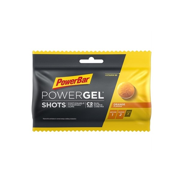 Powerbar PowerGel shots Orange vingummi