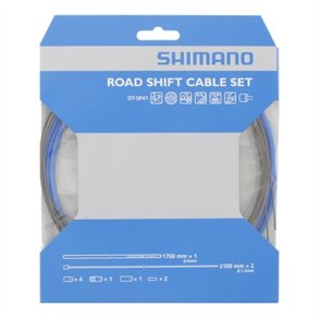 Shimano Gearwirest Racer rustfri Bl, PTFE 