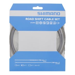 Shimano Gearwirest Racer rustfri Gr, PTFE 