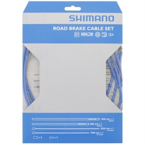 Shimano Bremsewirest Racer rustfri Bl, PTFE 