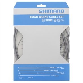 Shimano Bremsewirest Racer rustfri gr, PTFE 