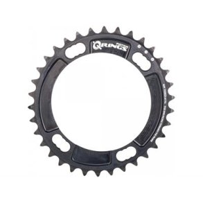 Rotor Q-Ring 110mm x 4 bcd 38T Inner Sort Shimano FC-9000/FC-6800