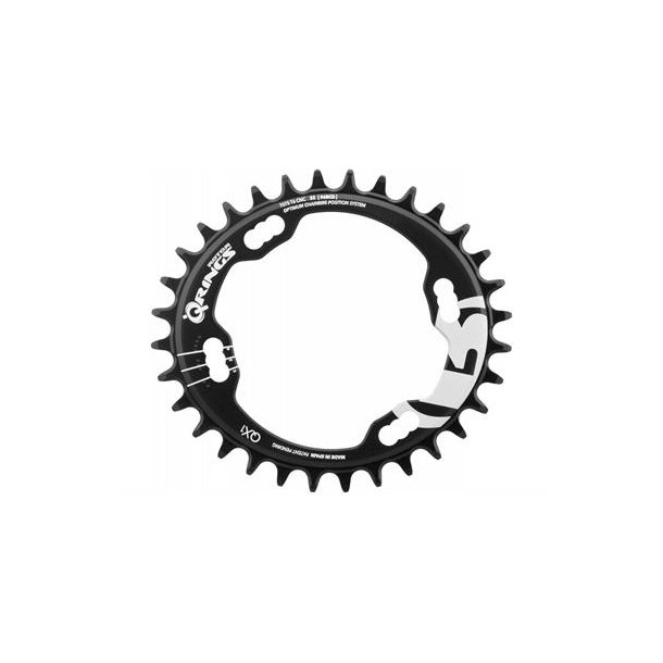 Rotor Q-Ring. MTB QX1 XT 8000 32T 96 mm BCD- black