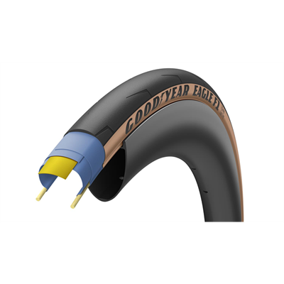 GOODYEAR EAGLE F1 TUBETYPE 700X25c TAN - Race - Lindbergsport